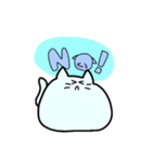 カラフルねこズの基本スタンプ（個別スタンプ：2）