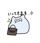 カラフルねこズの基本スタンプ（個別スタンプ：6）