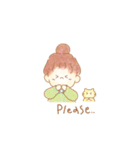 女の子とネコと日常（個別スタンプ：13）