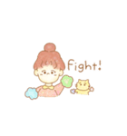 女の子とネコと日常（個別スタンプ：14）