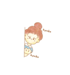 女の子とネコと日常（個別スタンプ：20）