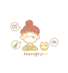 女の子とネコと日常（個別スタンプ：21）