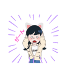 ♡ねこみみ♡LINEアバタースタンプ（個別スタンプ：22）