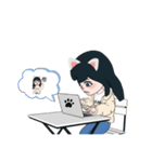 ♡ねこみみ♡LINEアバタースタンプ（個別スタンプ：40）