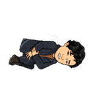 もう限界！！（個別スタンプ：4）