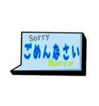 一言吹き出し(日常)（個別スタンプ：13）