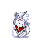 白狐のテンくん（個別スタンプ：2）