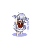 白狐のテンくん（個別スタンプ：3）