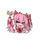 魔法少女Vtuber【綺月める】のスタンプ（個別スタンプ：2）