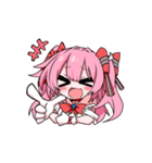 魔法少女Vtuber【綺月める】のスタンプ（個別スタンプ：3）