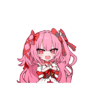 魔法少女Vtuber【綺月める】のスタンプ（個別スタンプ：7）