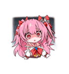 魔法少女Vtuber【綺月める】のスタンプ（個別スタンプ：8）