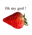 いちご Strawberry と えいご English（個別スタンプ：10）
