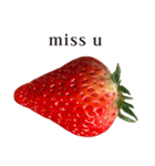 いちご Strawberry と えいご English（個別スタンプ：11）