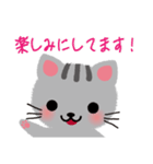 ふわふわねこクリエイター（個別スタンプ：7）