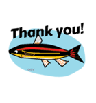 淡水魚イラストstamp（個別スタンプ：2）