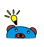 【ゆる〜いくまたち】ごきげんヌヌルス（個別スタンプ：21）