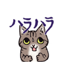 反応する猫（個別スタンプ：18）