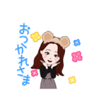 可愛い女の子‪⸜♡⸝‍‬（個別スタンプ：2）