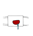 《マスク》（個別スタンプ：14）