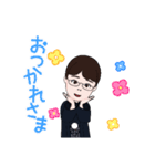 黒衣が仕事着（個別スタンプ：4）