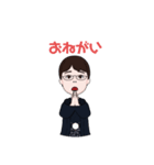 黒衣が仕事着（個別スタンプ：17）
