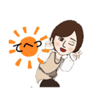 妻の倹しい？スタンプ（個別スタンプ：14）