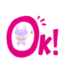 あやちゃnスタンプ4  ねこるん（個別スタンプ：19）