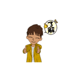 返信専用スタンプByKM（個別スタンプ：5）