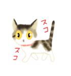 きじ猫のけんしん基本のご挨拶（個別スタンプ：21）