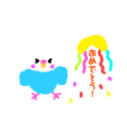 ほんわかインコズ（個別スタンプ：10）