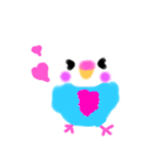 ほんわかインコズ（個別スタンプ：36）