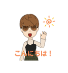 ラリーのあいさつ（個別スタンプ：3）