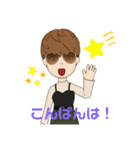 ラリーのあいさつ（個別スタンプ：4）