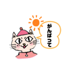 猫さんと一緒。（個別スタンプ：10）