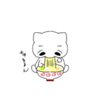 呑気な猫とあくまくん（個別スタンプ：29）