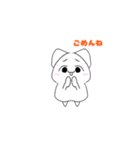呑気な猫とあくまくん（個別スタンプ：37）