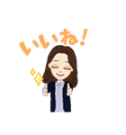 私の可愛いアバター（個別スタンプ：8）