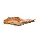 食品シリーズ : 揚げ魚（個別スタンプ：1）