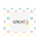 英語言語スタンプ（個別スタンプ：6）