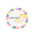 英語言語スタンプ（個別スタンプ：7）