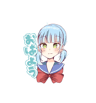 セーラーツインテちゃんたち（個別スタンプ：3）
