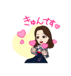 私の袴姿アバター（個別スタンプ：6）