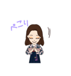 私の袴姿アバター（個別スタンプ：11）