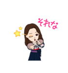私の袴姿アバター（個別スタンプ：15）