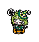 ハロウィン魔女パーティー（個別スタンプ：11）