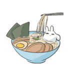 うさぎ-これ食べたい（個別スタンプ：2）