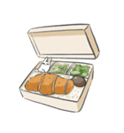 うさぎ-これ食べたい（個別スタンプ：6）