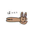 うさぎさんのエブリデイ2（個別スタンプ：3）