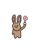 うさぎさんのエブリデイ2（個別スタンプ：4）